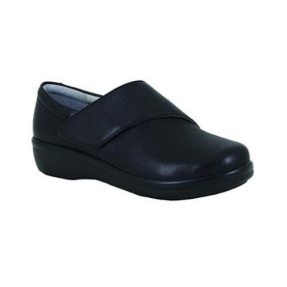 Traq By Alegria Women's Black Leather Shoes US 9 - Picture 2 of 2